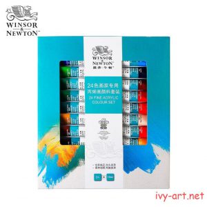Màu Acrylic Winsor and Newton tuýp 24 màu x 10ml